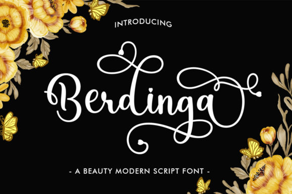 Berdinga Script: A Designer’s Review of This Elegant Handwritten Typeface