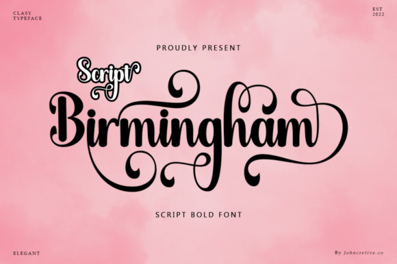 Birmingham Script: A Sophisticated Handwritten Font for Web Designers