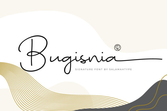Bugisnia Script: A Stylish Typeface for Modern Editorial Design