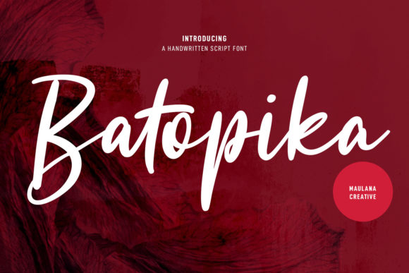 Enhancing Editorial Design with Batopika Script Font