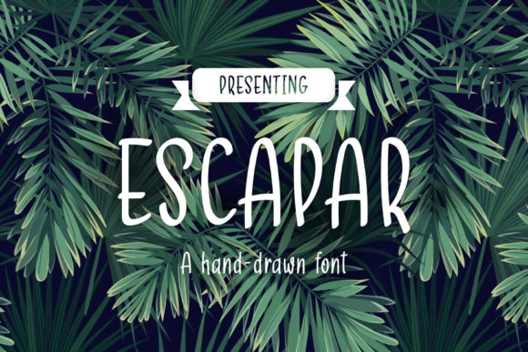 Escapar: A Versatile Script Font for Modern Editorial Design