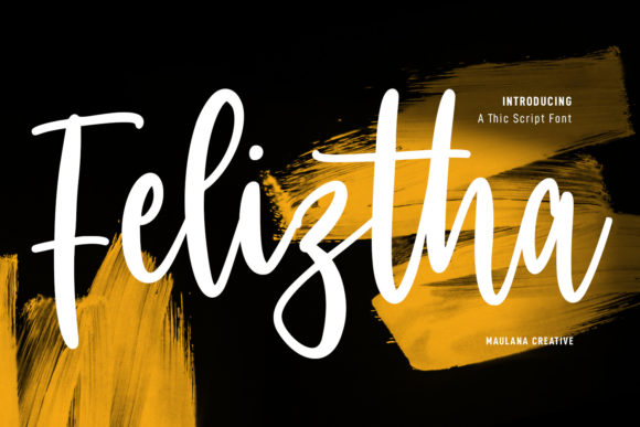Feliztha Script: A Delicate Typeface for Digital Elegance