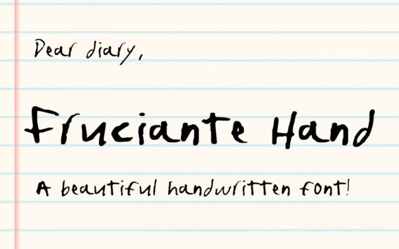 Fruciante Hand: A Designer’s Review of This Flowing Script Font for Campaign Graphics