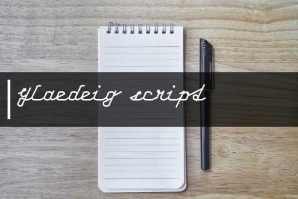 Glaedeig Script Font: A Small Business Branding Upgrade