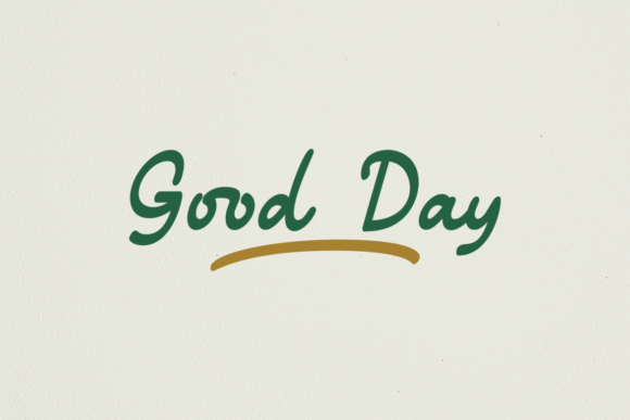 Good Day Script: A Versatile Script Font for Modern Editorial Design
