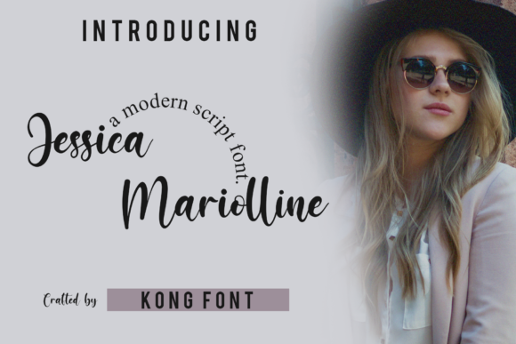 Jesicca Mariolline: A Playful Script Font for Business Branding