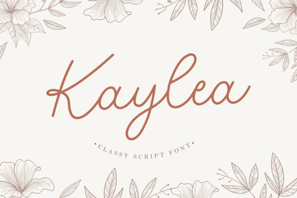 Kaylea Script: A Timeless Handwritten Font for Digital Designers