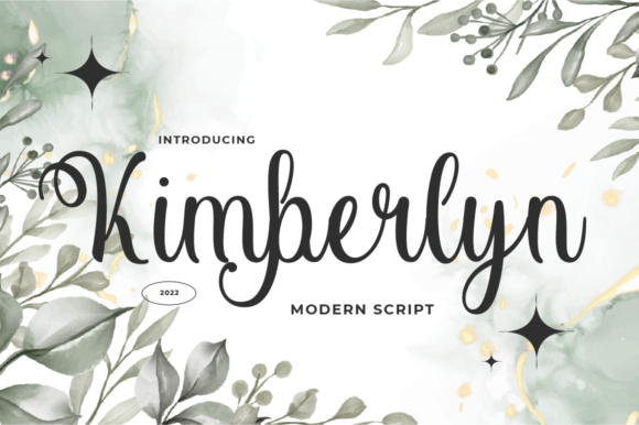 Kimberlyn: The Elegant Script Font for Scroll-Stopping Digital Design