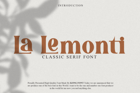 La Lemonti: A Playful Handwritten Font for Modern Editorial Design