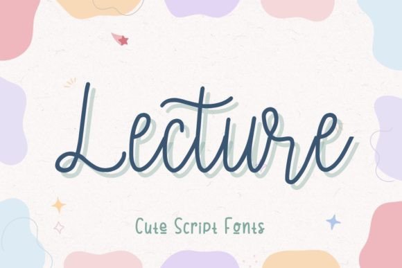 Lecture: A Charming Handwritten Script Font for Crafters and Makers