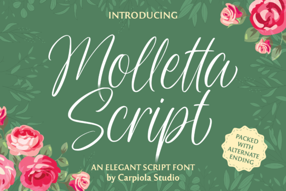 Molleta Script: A Timeless Handwritten Font for Business Branding