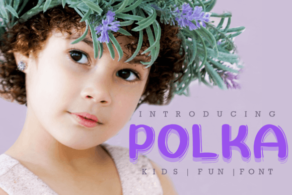 Polka: A Playful Handwritten Script Font for Crafters and Makers