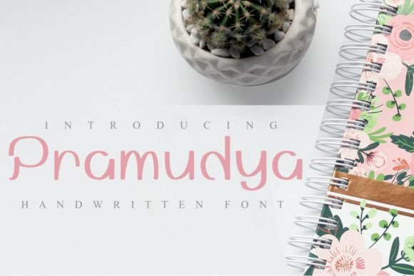 Pramudya Font Review: A Playful Script for Digital Branding