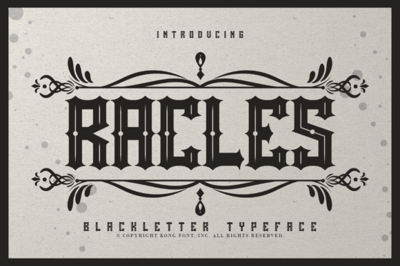 Rackles: A Designer’s Take on This Free Display Font