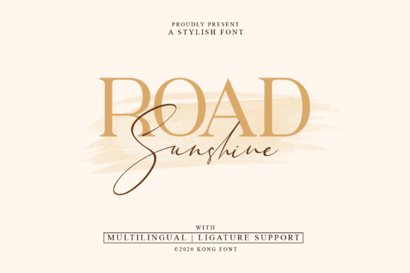 Road Sunshine: A Playful Handwritten Font for Modern Editorial Design