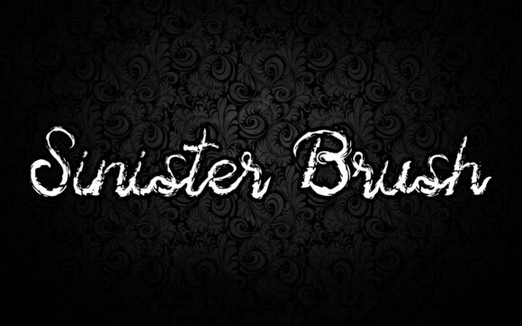 Sinister Brush: A Playful Handwritten Font for Modern Editorial Design