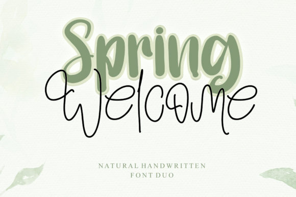 Spring Welcome: A Designer’s Go-To Script Font for Warm Brand Identities