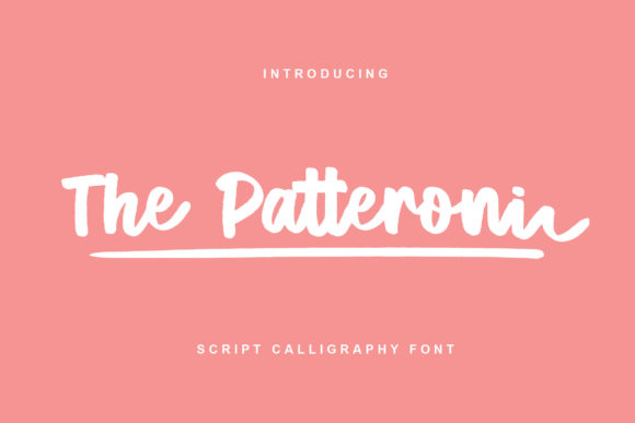 The Patteroni Script: A Web Designer’s Font for Friendly, Polished Digital Brands